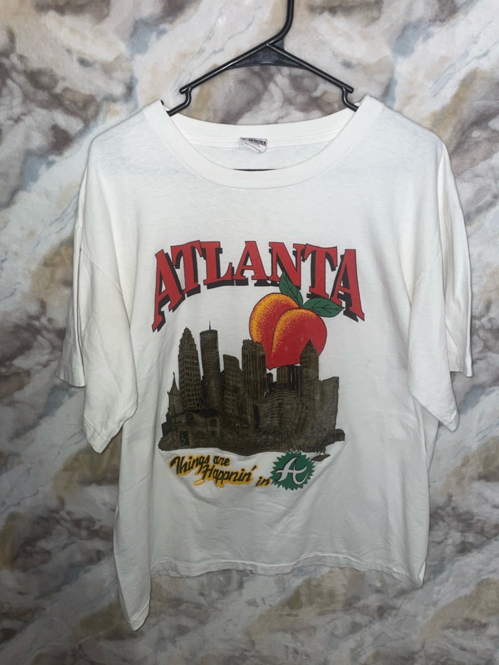Vintage Atlanta graphic tee. XL